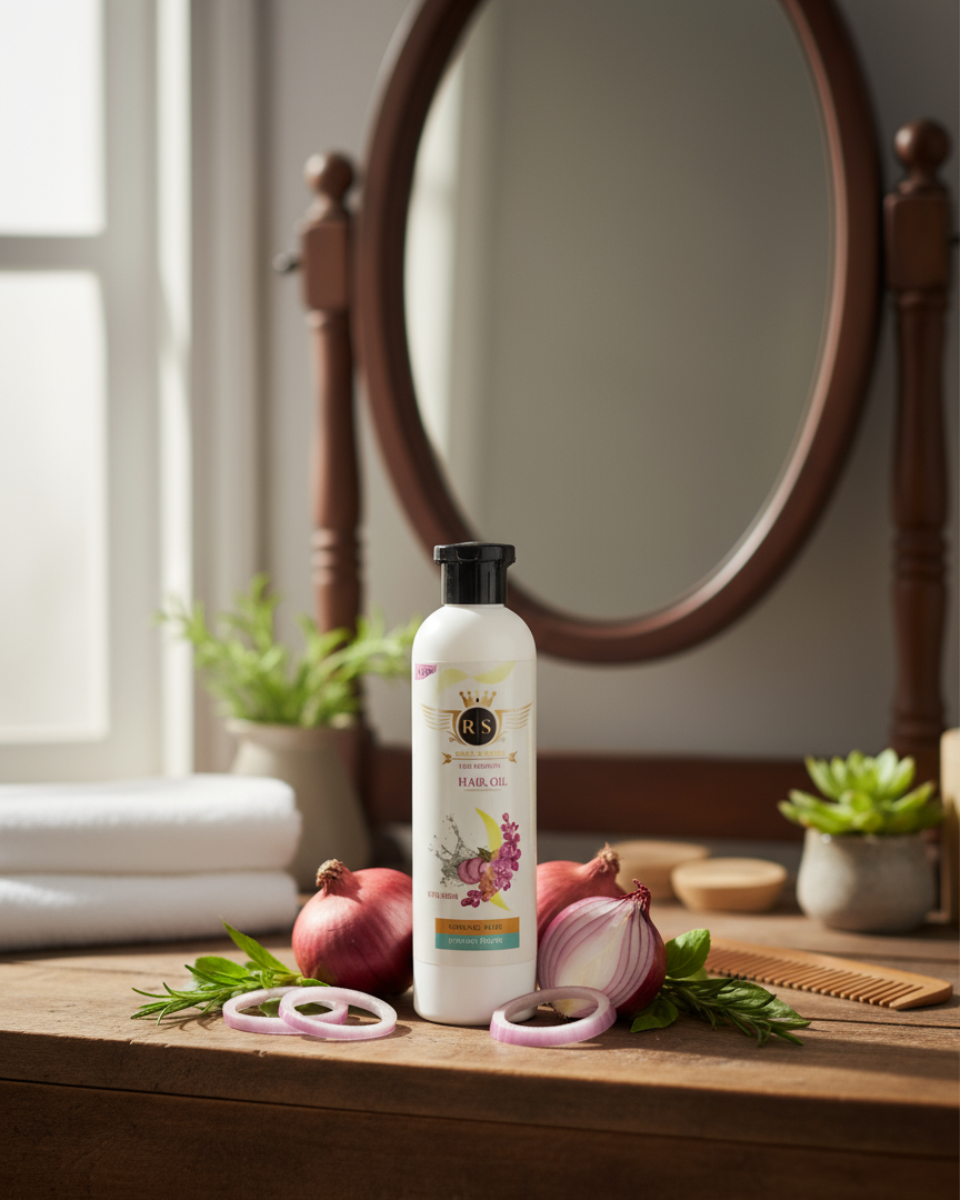 Onion Hair Oil - 250ml Anti-Hairfall Solution
