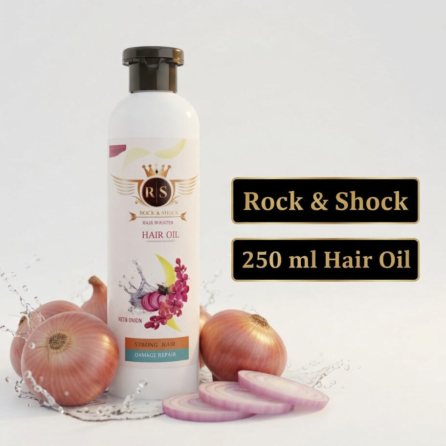 Onion Hair Oil  250ml – Strong Roots & Hair Growth