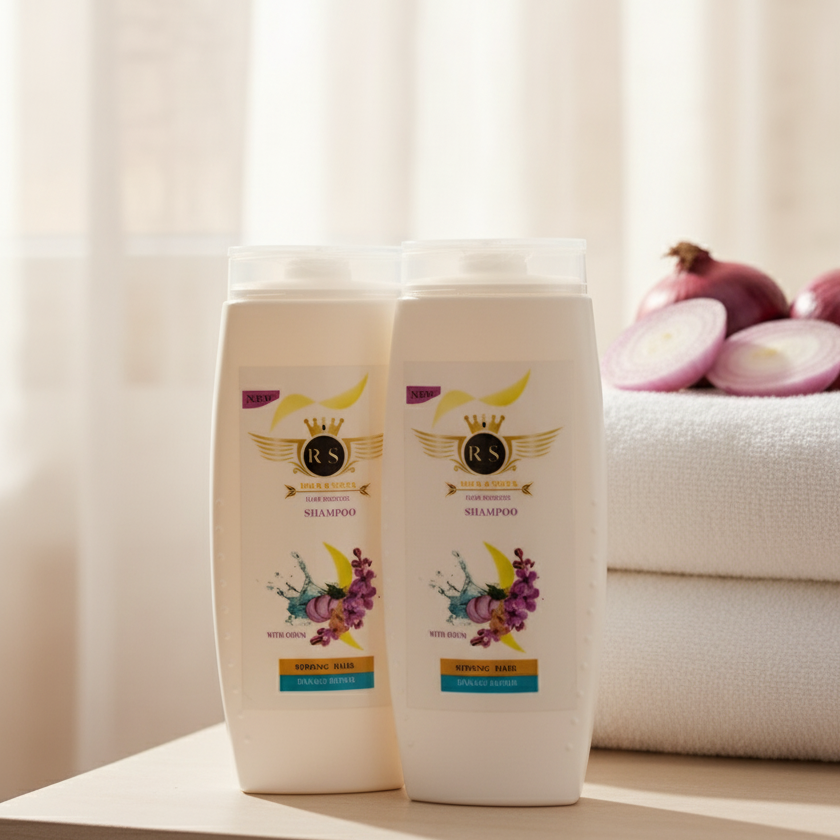 Onion Shampoo Pack (2 Bottles) – Hair Fall Control