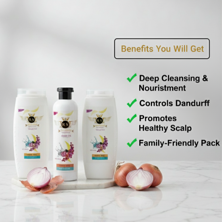 Rock & Shock 2 Shampoo + Oil Power Set