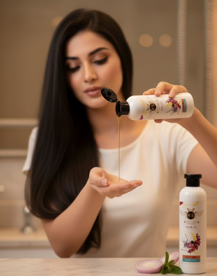 Onion Hair Oil - 250ml Anti-Hairfall Solution