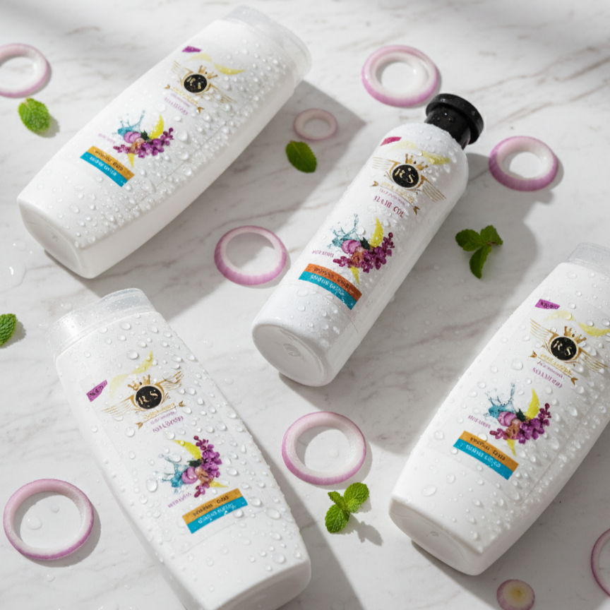 Rock & Shock Family Care Bundle - 3 Shampoo + 1 Hair Oil