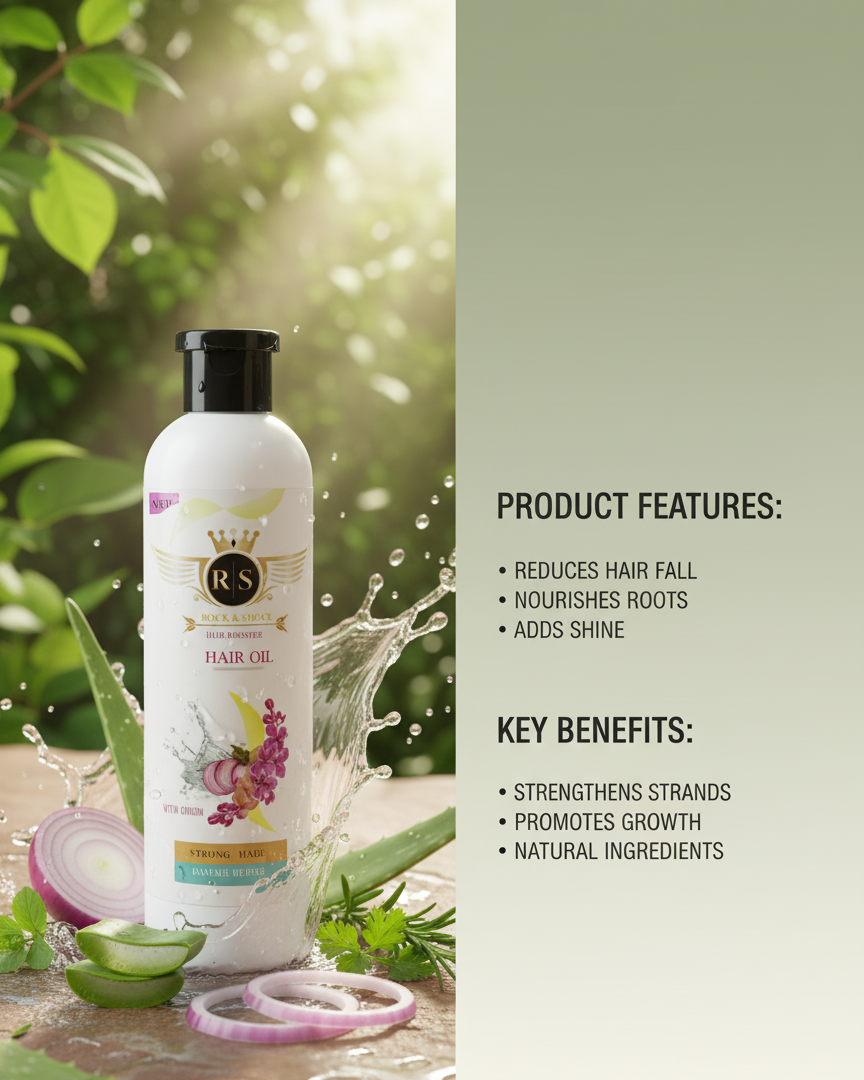 Onion Hair Oil - 250ml Anti-Hairfall Solution
