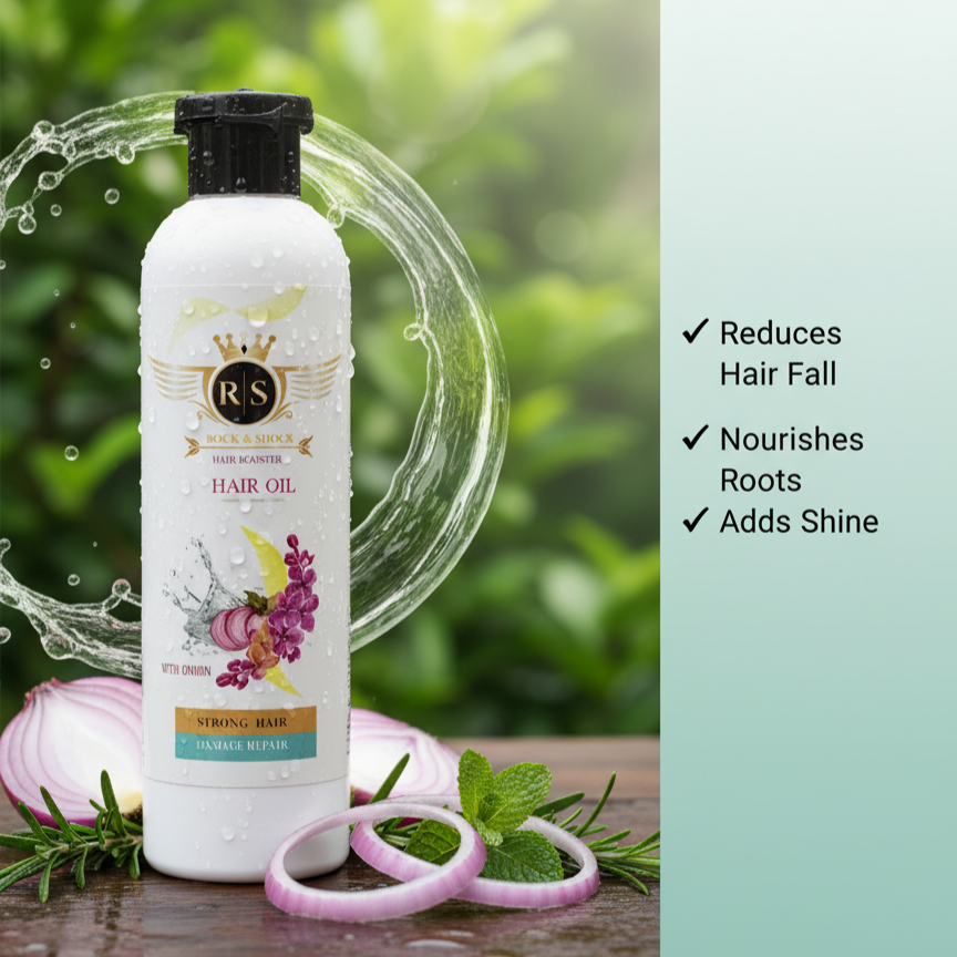 Onion Hair Oil - 250ml Anti-Hairfall Solution