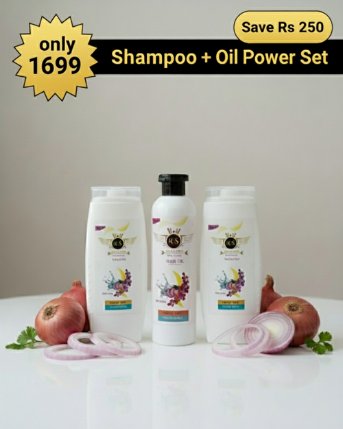 Rock & Shock 2 Shampoo + Oil Power Set