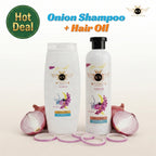 Hair Care Combo – Onion Shampoo + Hair Oil